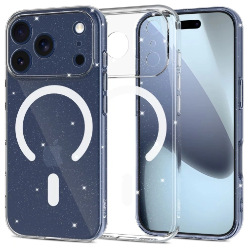 Etui Tech-Protect FlexAir MagSafe do Apple iPhone 17 Pro Max Glitter