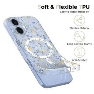 Etui Tech-Protect FlexAir MagSafe do Apple iPhone 17 Spring Flowers