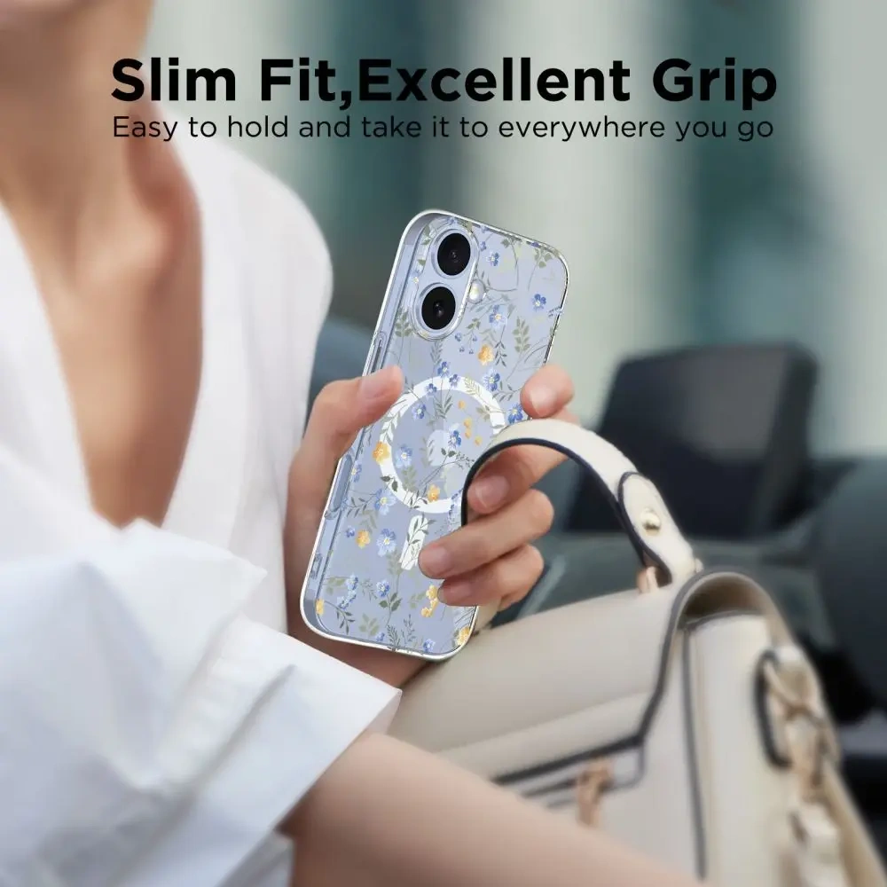 Etui Tech-Protect FlexAir MagSafe do Apple iPhone 17 Spring Flowers