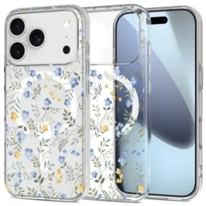 Etui Tech-Protect FlexAir MagSafe do Apple iPhone 17 Pro Spring Flowers