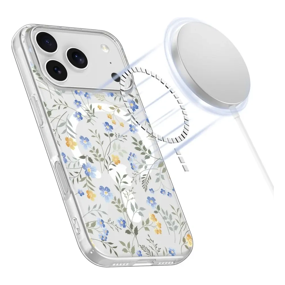 Etui Tech-Protect FlexAir MagSafe do Apple iPhone 17 Pro Spring Flowers