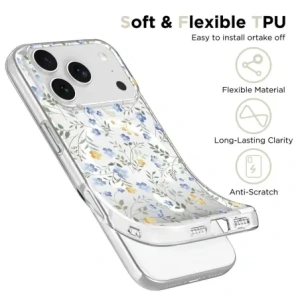 Etui Tech-Protect FlexAir MagSafe do Apple iPhone 17 Pro Spring Flowers