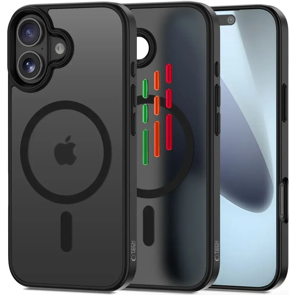 Etui Tech-Protect MagMat Xt 4-set MagSafe do Apple iPhone 17 Matte Black