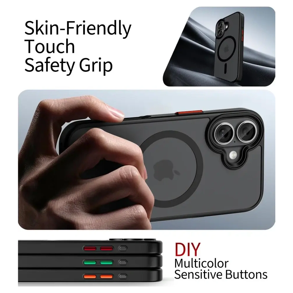 Etui Tech-Protect MagMat Xt 4-set MagSafe do Apple iPhone 17 Matte Black