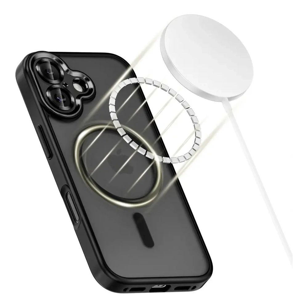 Etui Tech-Protect MagCam MagSafe do Apple iPhone 17 Matte Black