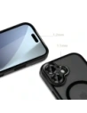 Etui Tech-Protect MagCam MagSafe do Apple iPhone 17 Matte Black