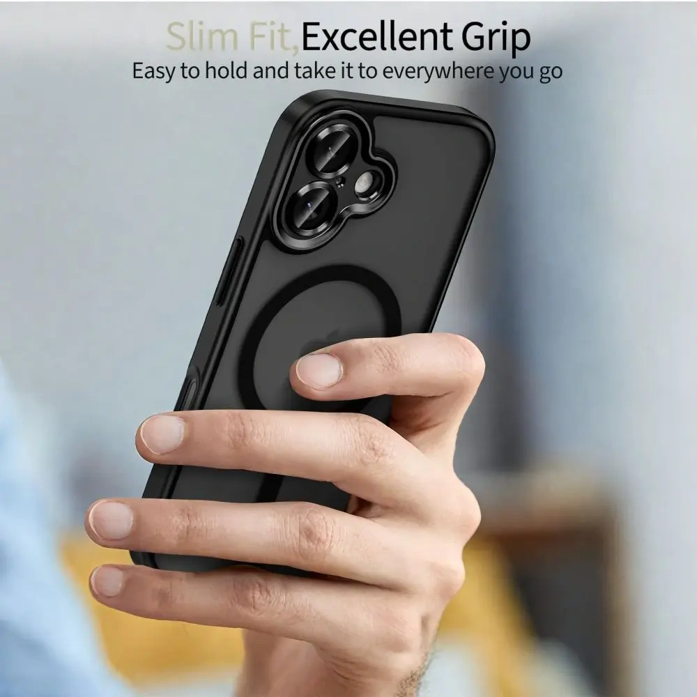 Etui Tech-Protect MagCam MagSafe do Apple iPhone 17 Matte Black