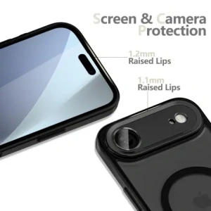 Etui Tech-Protect MagCam MagSafe do Apple iPhone 17 Air Matte Black