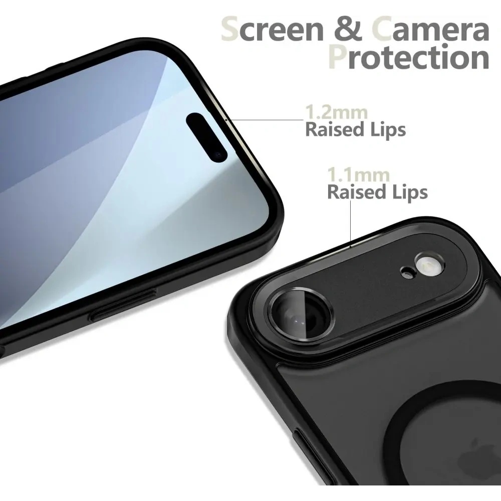 Etui Tech-Protect MagCam MagSafe do Apple iPhone Air Matte Black