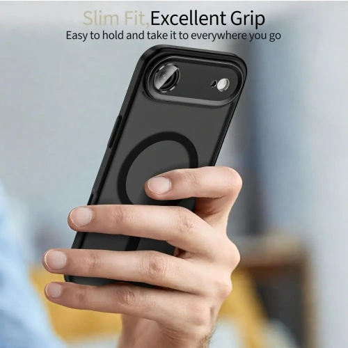 Etui Tech-Protect MagCam MagSafe do Apple iPhone 17 Air Matte Black