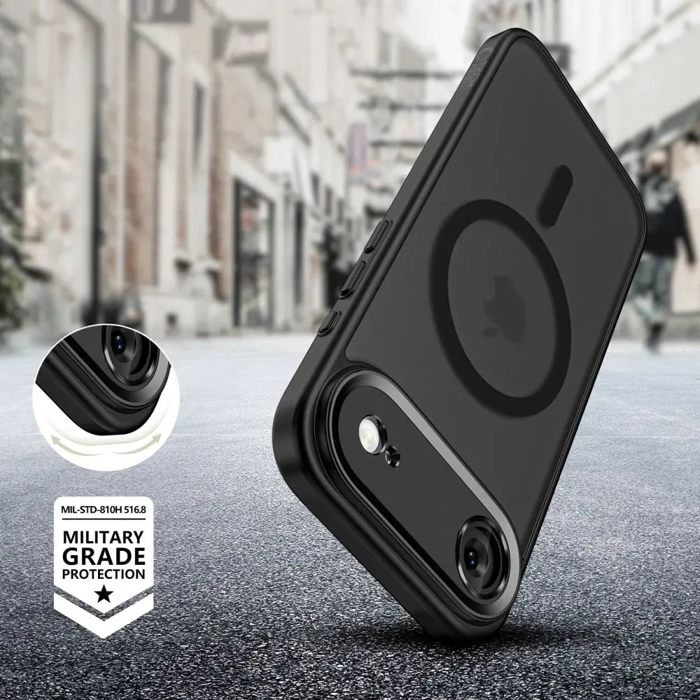 Etui Tech-Protect MagCam MagSafe do Apple iPhone Air Matte Black