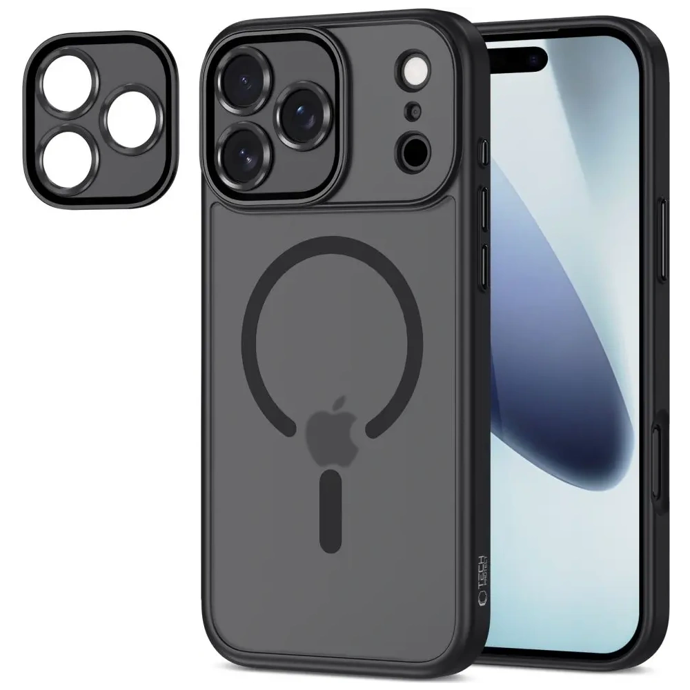 Etui Tech-Protect MagCam MagSafe do Apple iPhone 17 Pro Matte Black