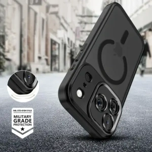 Etui Tech-Protect MagCam MagSafe do Apple iPhone 17 Pro Matte Black