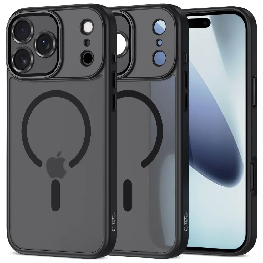 Etui Tech-Protect MagCam MagSafe do Apple iPhone 17 Pro Max Matte Black