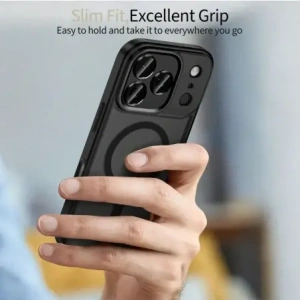 Etui Tech-Protect MagCam MagSafe do Apple iPhone 17 Pro Max Matte Black