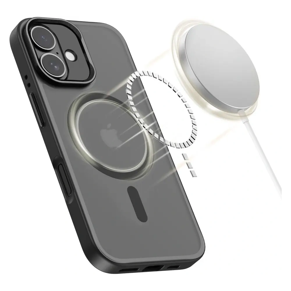 Etui Tech-Protect Magstand MagSafe do Apple iPhone 17 Matte Black