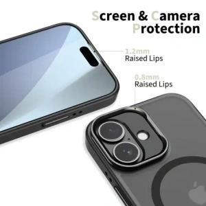 Etui Tech-Protect Magstand MagSafe do Apple iPhone 17 Matte Black