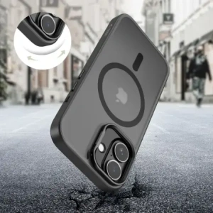 Etui Tech-Protect Magstand MagSafe do Apple iPhone 17 Matte Black