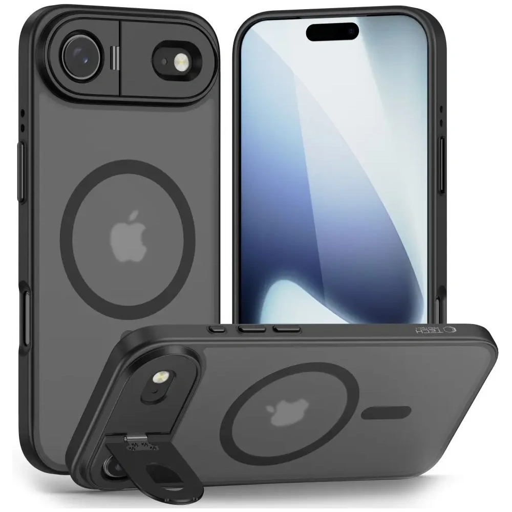 Etui Tech-Protect Magstand MagSafe do Apple iPhone Air Matte Black
