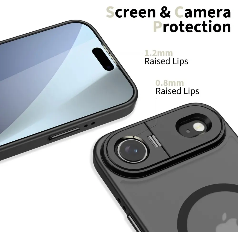 Etui Tech-Protect Magstand MagSafe do Apple iPhone Air Matte Black