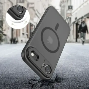 Etui Tech-Protect Magstand MagSafe do Apple iPhone 17 Air Matte Black