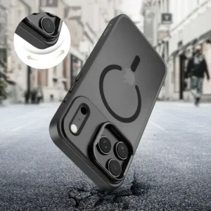 Etui Tech-Protect Magstand MagSafe do Apple iPhone 17 Pro Max Matte Black