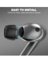 Zestaw nakładek Tech-Protect Ear Tips do Samsung Galaxy Buds 3 Pro Grey [3 PACK]