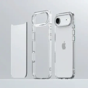 Etui Bizon Case Halo do Apple iPhone 17 Air przezroczyste