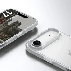 Etui Bizon Case Halo do Apple iPhone 17 Air przezroczyste