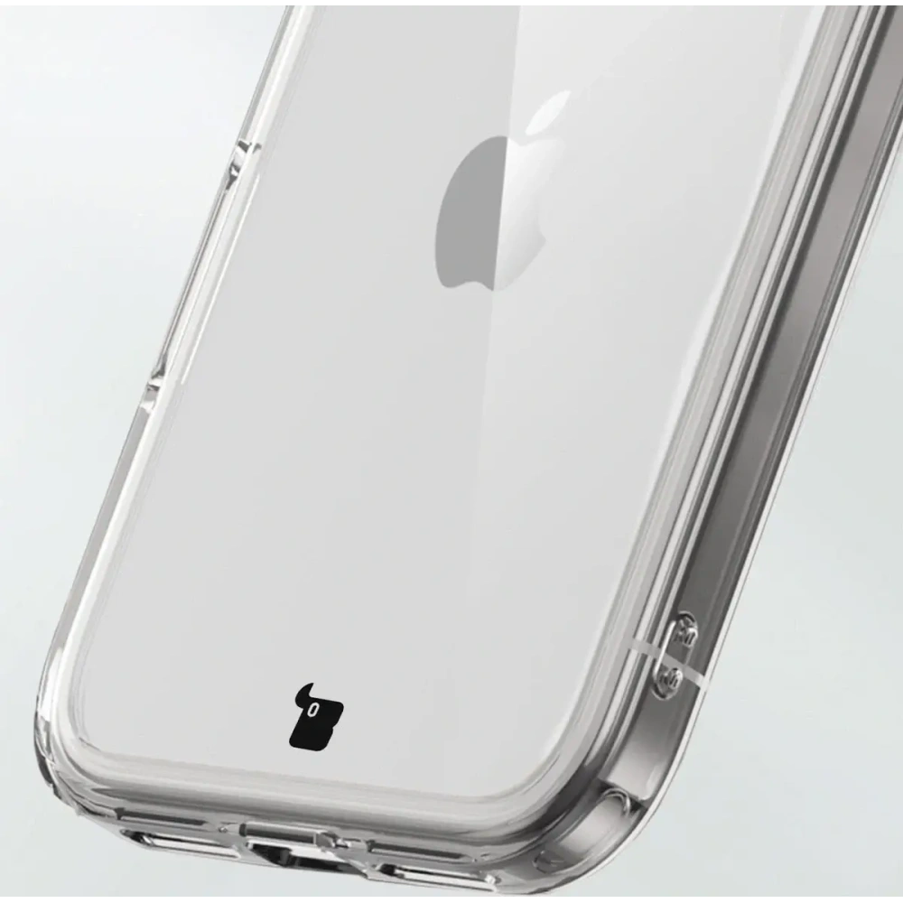 Etui Bizon Case Halo do Apple iPhone 17 Pro przezroczyste