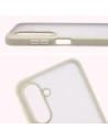 Etui Bizon Case Angelo do Samsung Galaxy A17 5G półprzezroczyste z beżową ramką