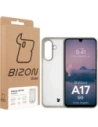 Etui Bizon Case Angelo do Samsung Galaxy A17 5G półprzezroczyste z beżową ramką