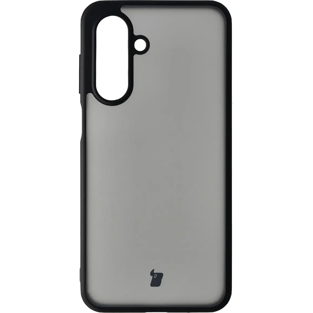 Etui Bizon Case Angelo do Samsung Galaxy A17 5G przydymione z czarną ramką