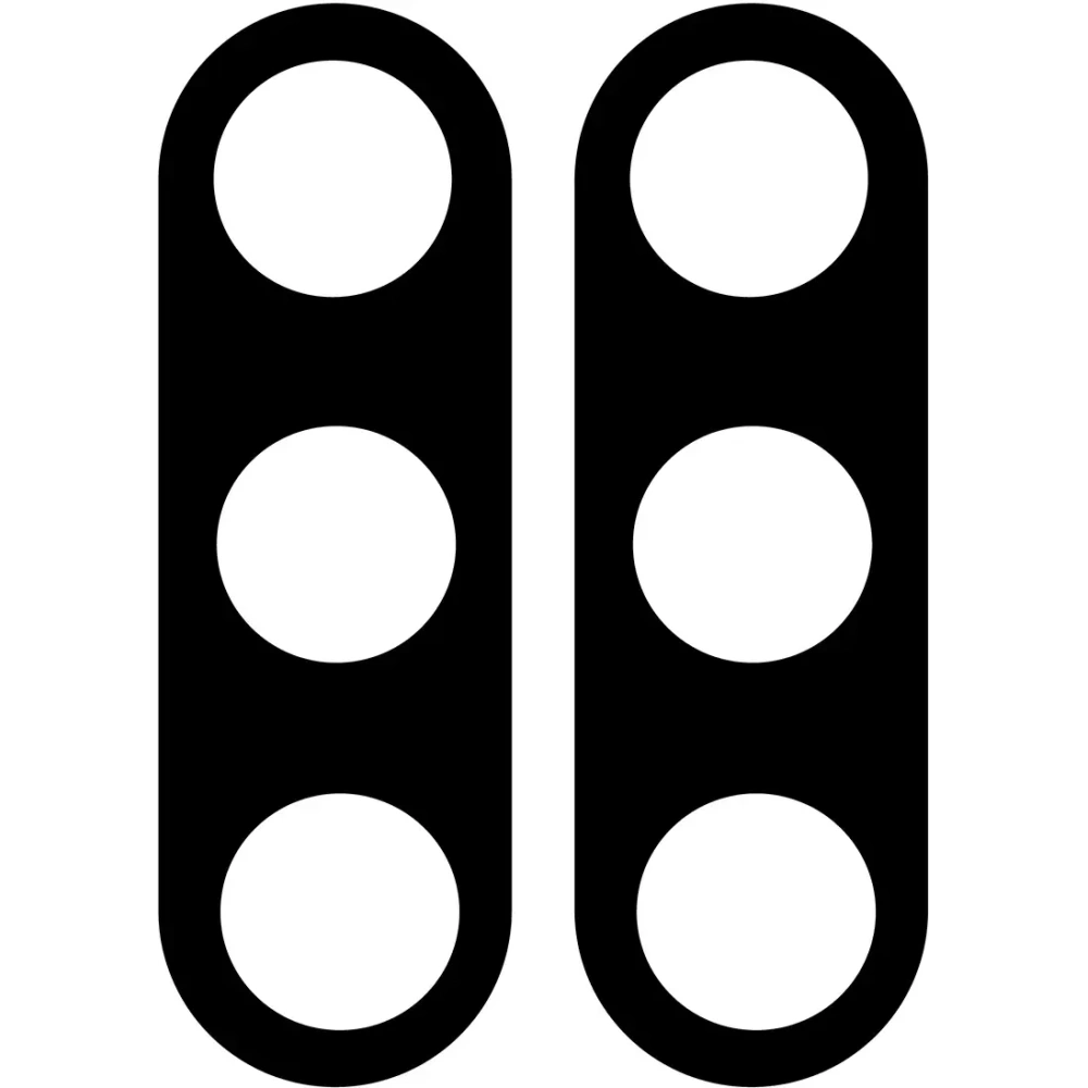 Szkło na aparat Bizon Glass Lens do Samsung Galaxy A17 5G [2 PACK]