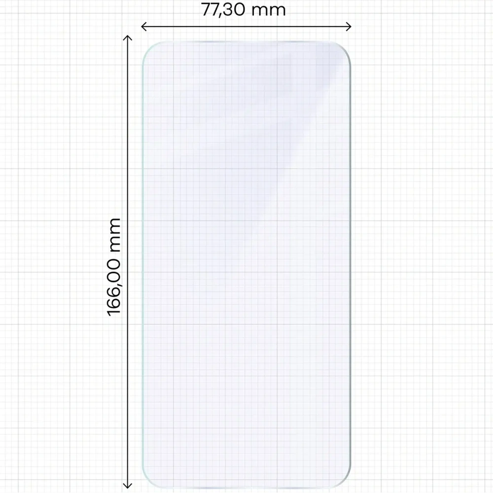 Elastyczne szkło hybrydowe Bizon Glass Mule do Xiaomi Redmi 15 5G