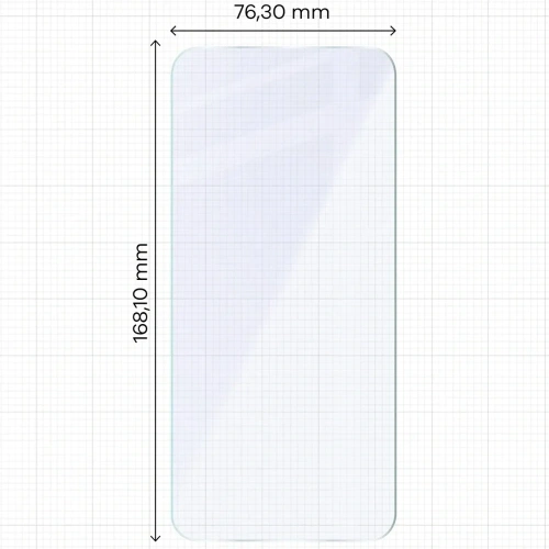 Elastyczne szkło hybrydowe Bizon Glass Mule do Xiaomi Redmi 15C 5G