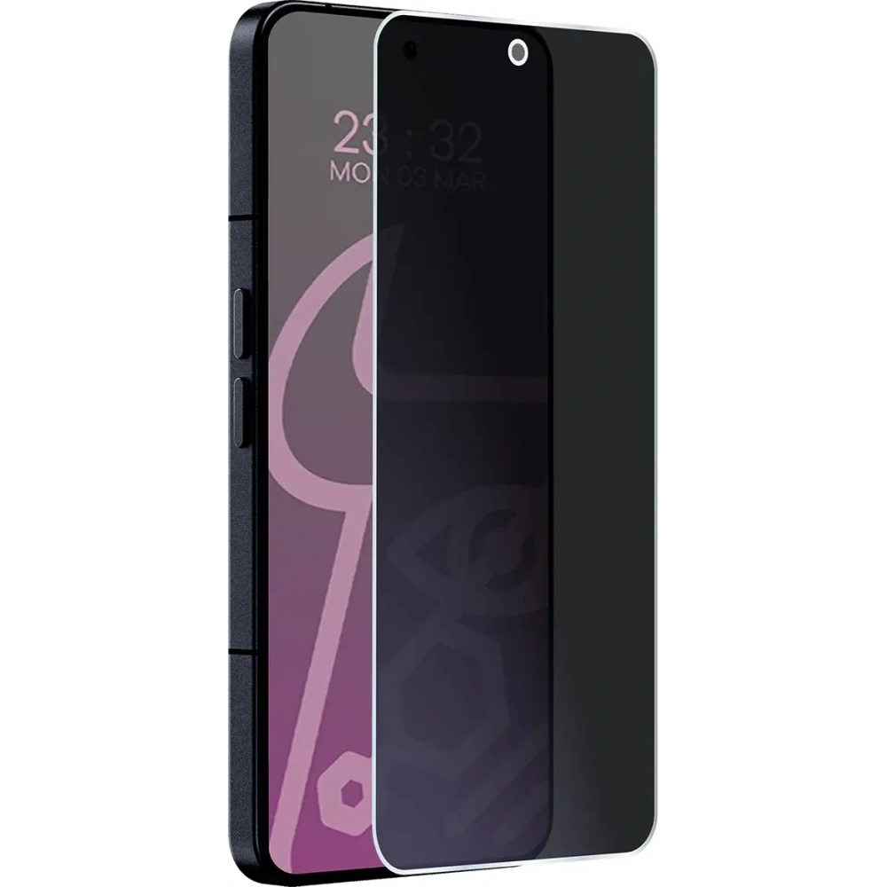 Prywatyzujące szkło hybrydowe Bizon Glass Mule Shadow do Nothing Phone (3) matowe
