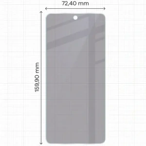 Prywatyzujące szkło hybrydowe Bizon Glass Mule Shadow do OnePlus Nord CE5 5G matowe