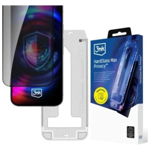 Szkło hartowane 3MK HardGlass Max Privacy z aplikatorem do Samsung Galaxy A16 4G / 5G / A17 4G / 5G