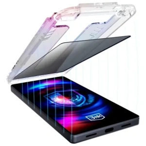 Szkło hartowane 3MK HardGlass Max Privacy z aplikatorem do Samsung Galaxy A16 4G / 5G / A17 4G / 5G