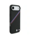 Etui BMW M Tricolor Metal Logo MagSafe do Apple iPhone 17 Air czarny