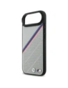 Etui BMW M Tricolor Metal Logo MagSafe do Apple iPhone 17 Air szary