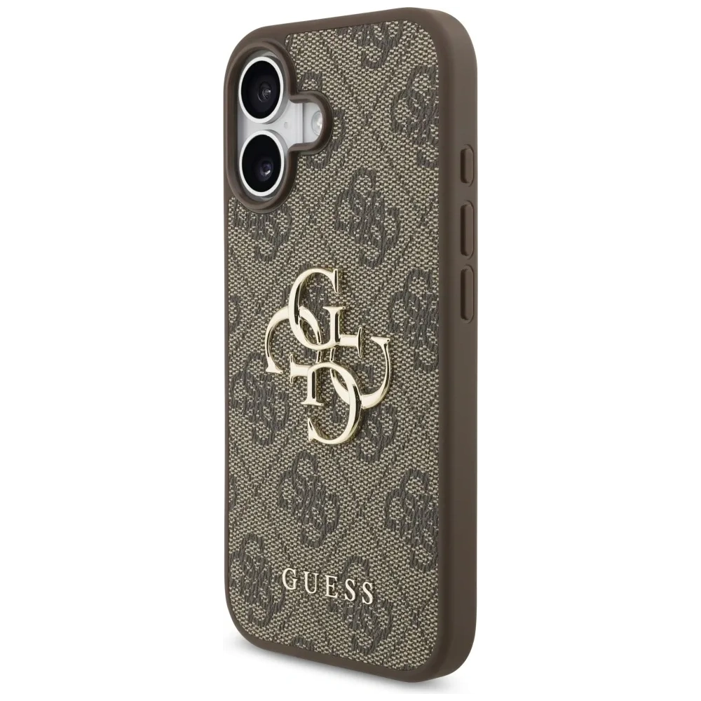 Etui Guess 4G Big Logo do Apple iPhone 17 brązowy