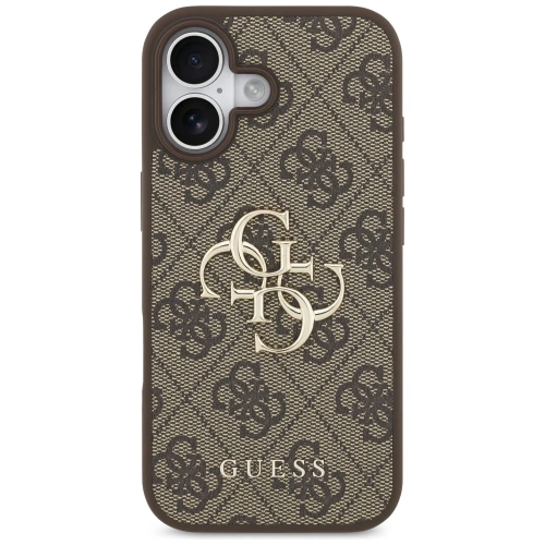 Etui Guess 4G Big Logo do Apple iPhone 17 brązowy