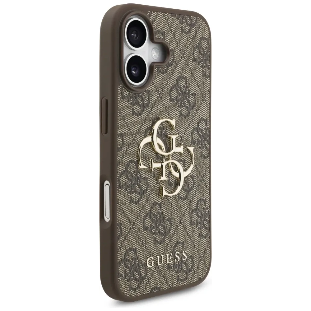 Etui Guess 4G Big Logo do Apple iPhone 17 brązowy
