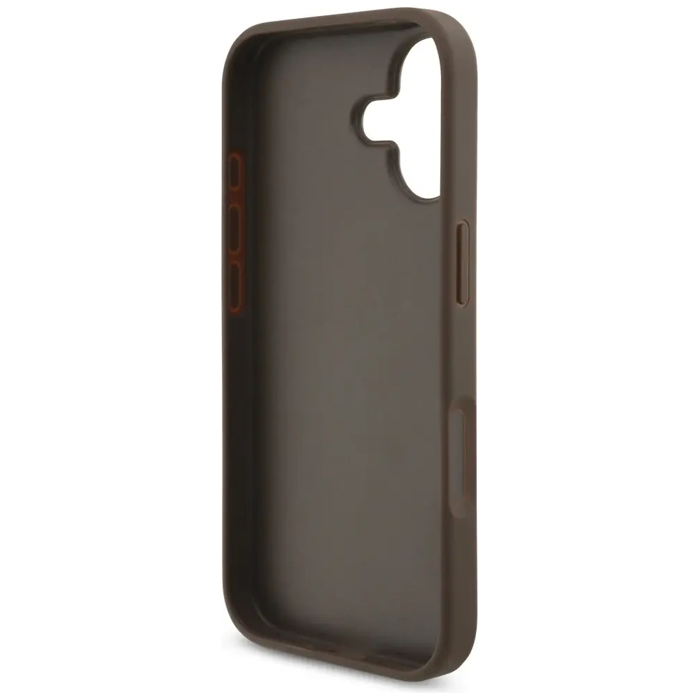 Etui Guess 4G Big Logo do Apple iPhone 17 brązowy