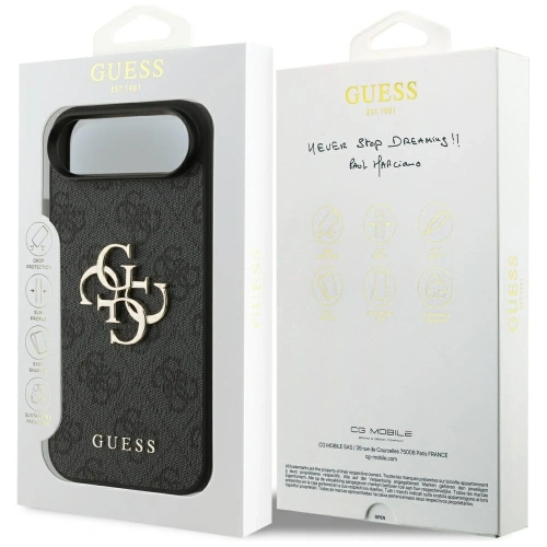 Etui Guess 4G Big Logo do Apple iPhone 17 Air czarny