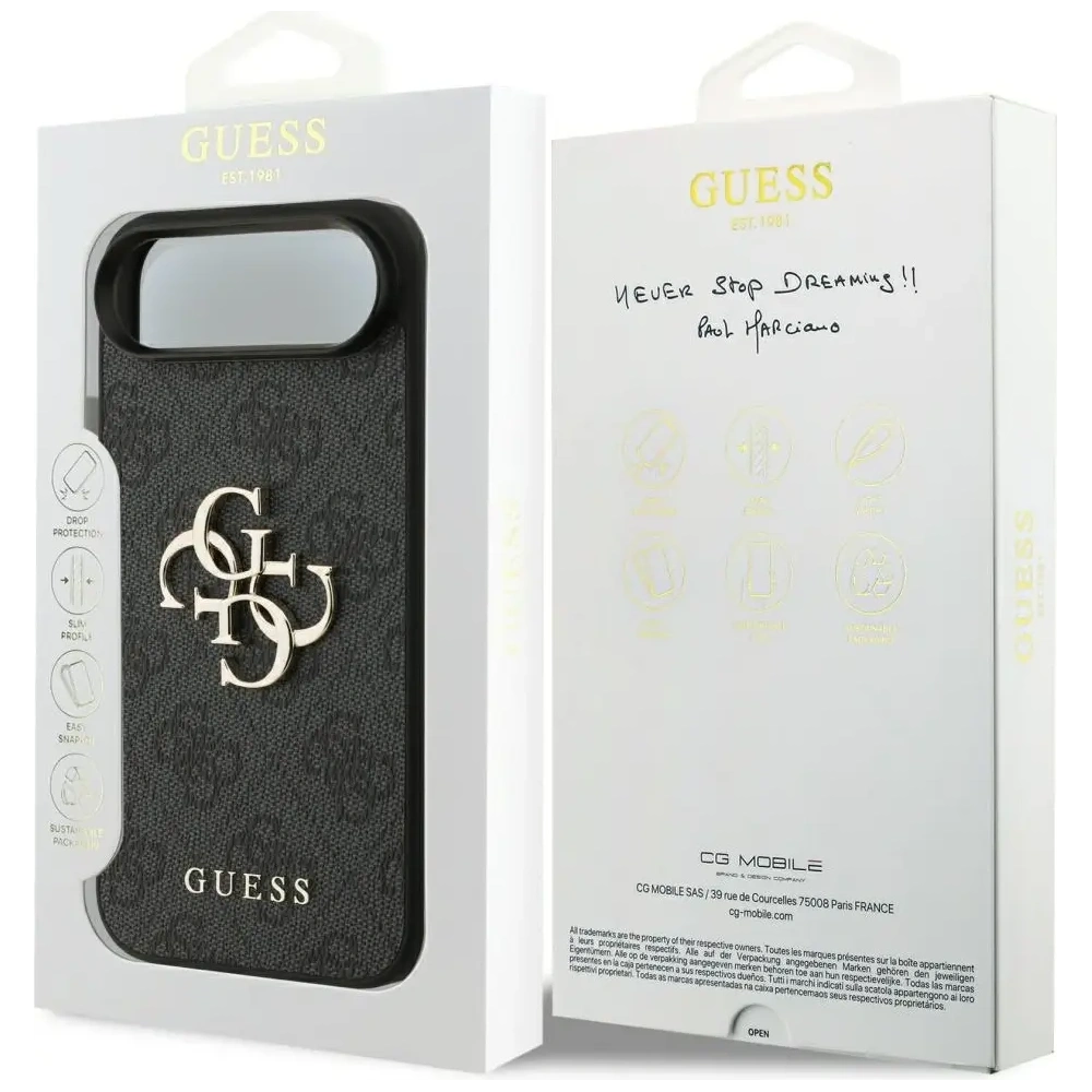 Etui Guess 4G Big Logo do Apple iPhone Air czarny