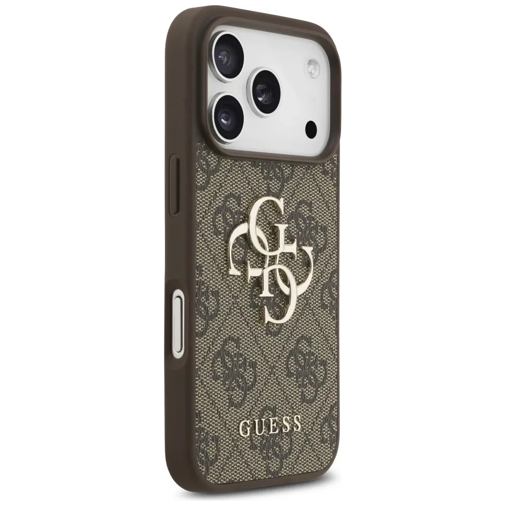 Etui Guess 4G Big Logo do Apple iPhone 17 Pro brązowy