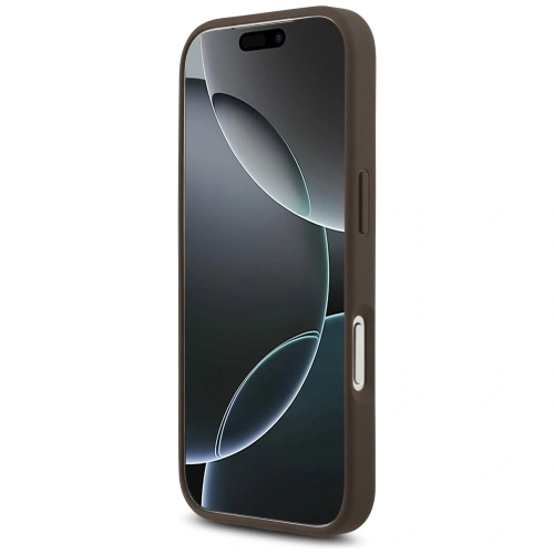 Etui Guess 4G Big Logo do Apple iPhone 17 Pro brązowy